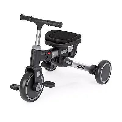 Kanz Trail Elite 7 in 1 Katlanabilir Çocuk Bisikleti Gri - 5