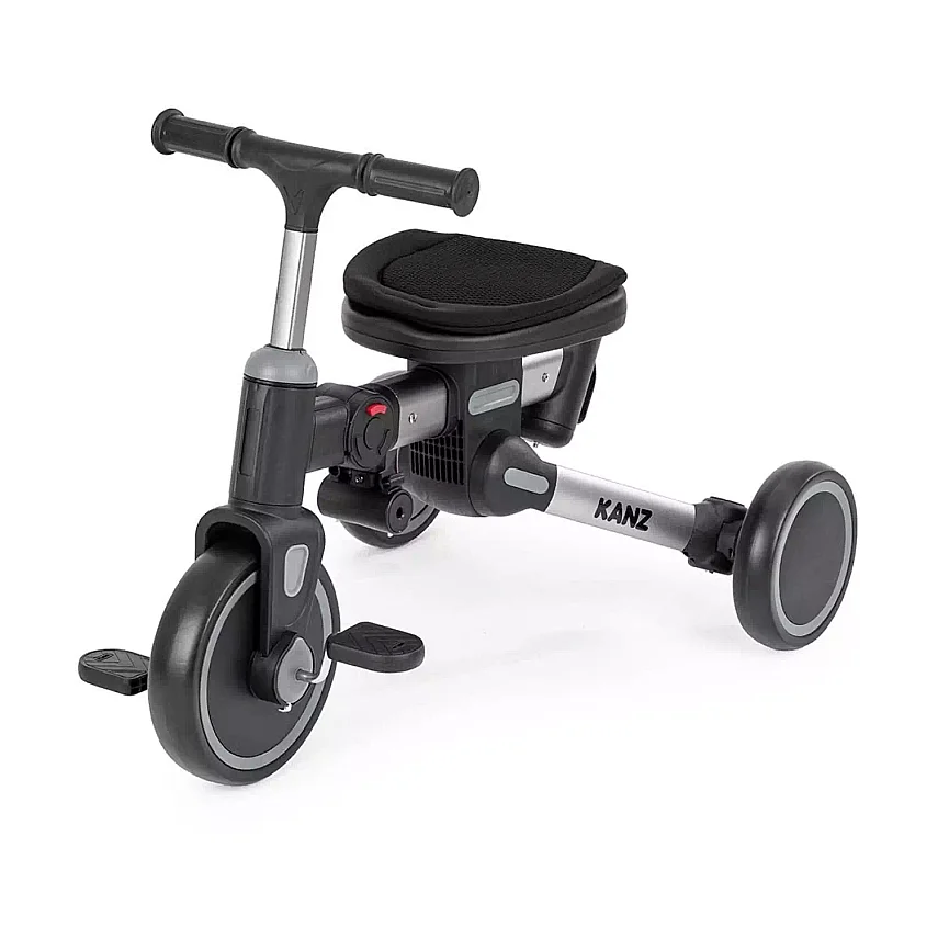 Kanz Trail Elite 7 in 1 Katlanabilir Çocuk Bisikleti Gri - 5