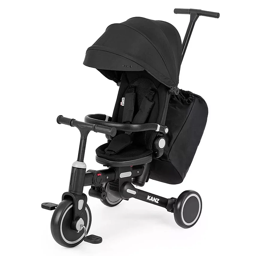 Kanz Trail Elite 7 in 1 Katlanabilir Çocuk Bisikleti Siyah - 2
