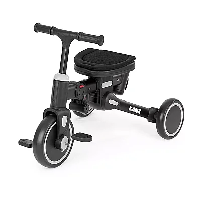 Kanz Trail Elite 7 in 1 Katlanabilir Çocuk Bisikleti Siyah - 5