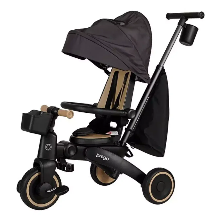 Prego Evo Üç Tekerli Bisiklet Kahve - 1