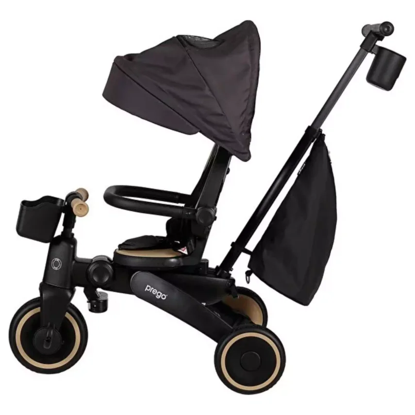 Prego Evo Üç Tekerli Bisiklet Kahve - 2