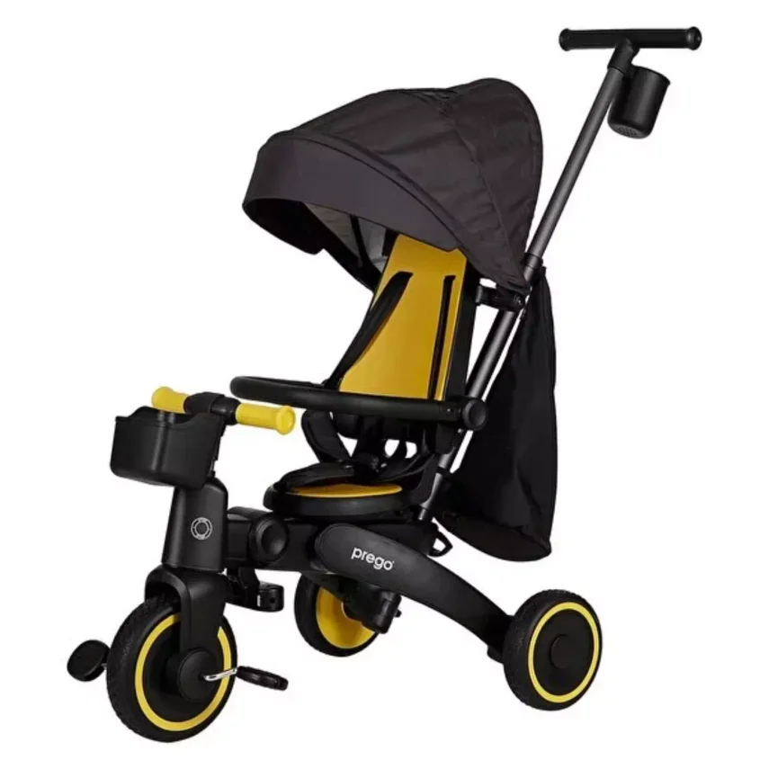 Prego Evo Üç Tekerli Bisiklet Sarı - 1