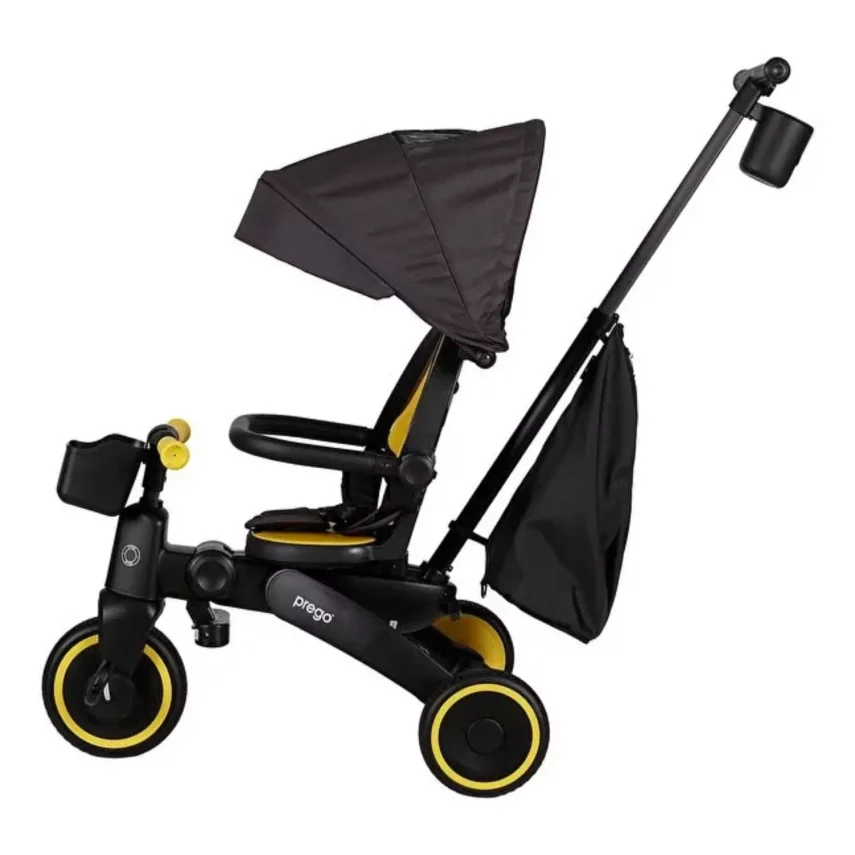 Prego Evo Üç Tekerli Bisiklet Sarı - 2