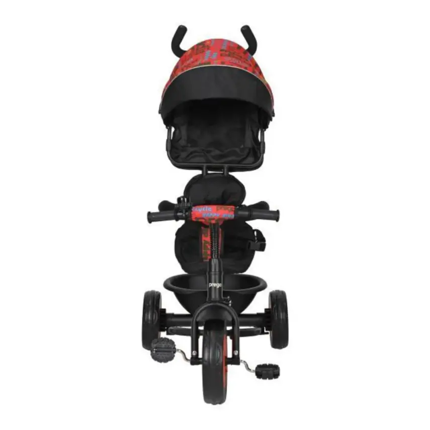 Prego Happy Dino İtmeli Bisiklet Kırmızı - 3