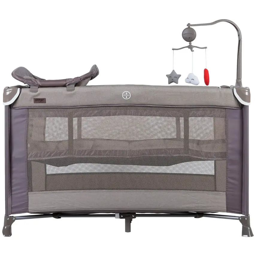 Prego Havana Oyuncaklı Ara Katlı Oyun Parkı 70X120 Cm Bej - 8