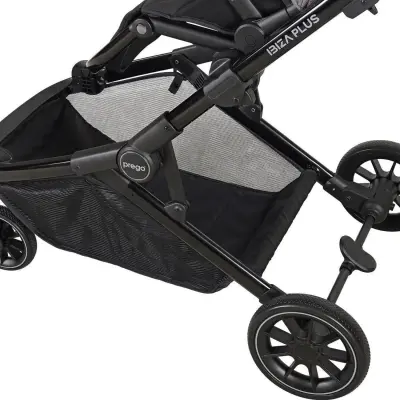 Prego Ibiza Plus Çift Yönlü Travel Sistem İkiz Bebek Arabası Gri 2223 - 10