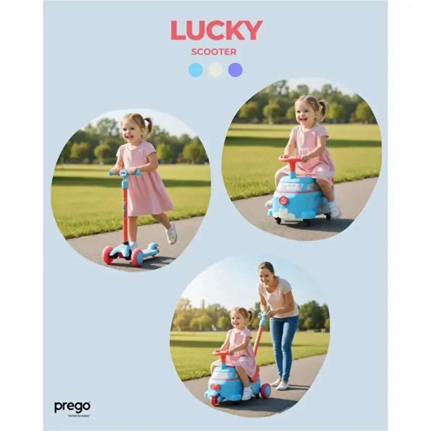 Prego Lucky Scooter Bej - 2