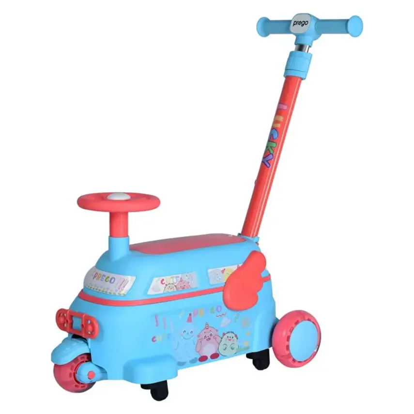 Prego Lucky Scooter Mavi - 1
