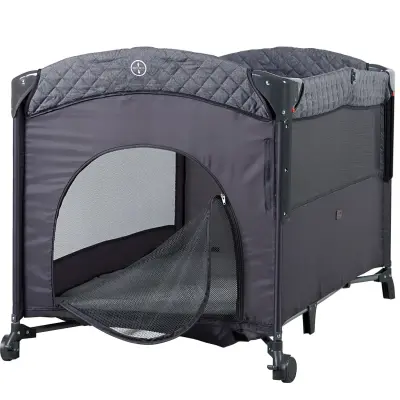 Prego  Miami Plus Anne Yanı Oyun Parkı 70x120 cm Füme 8044 - 4