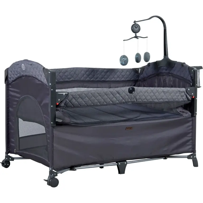 Prego  Miami Plus Anne Yanı Oyun Parkı 70x120 cm Füme 8044 - 5