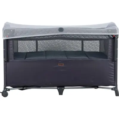 Prego  Miami Plus Anne Yanı Oyun Parkı 70x120 cm Füme 8044 - 6