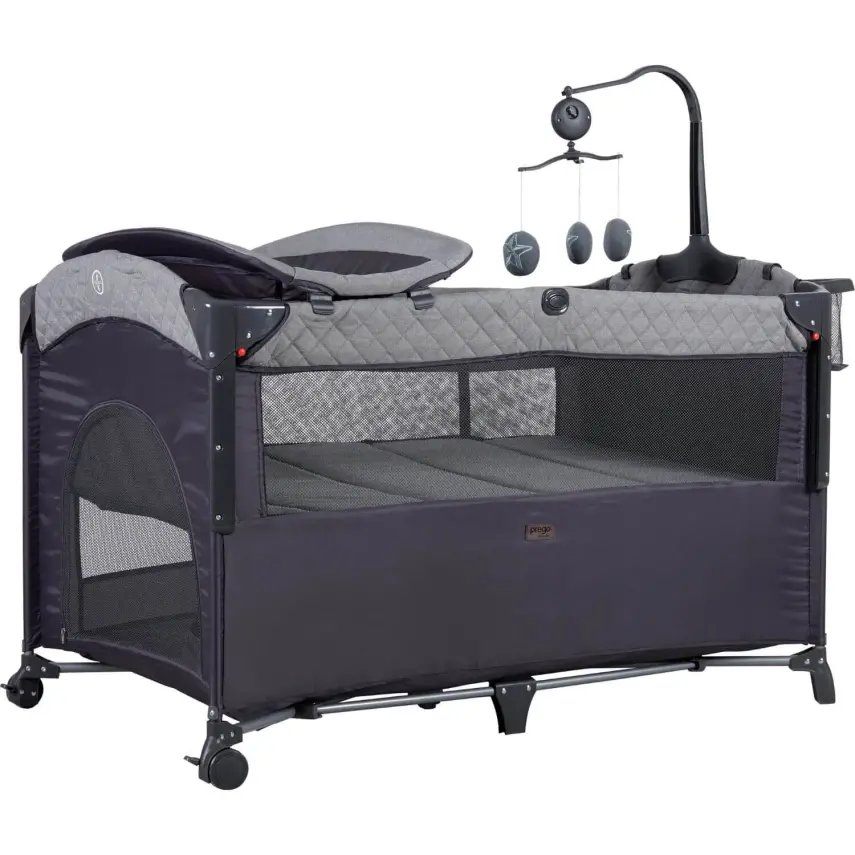 Prego  Miami Plus Oyun Parkı 70x120 cm Gri 8044 - 1