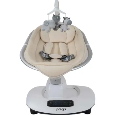 Prego Montes Elektrikli Beşik Krem 4090 - 13