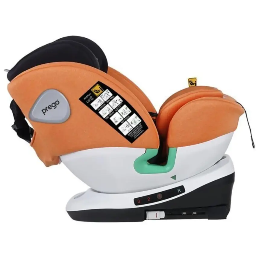 Prego Q9000 Cosmofix I-Size Oto Koltuğu 0-36 Kg Turuncu - 7