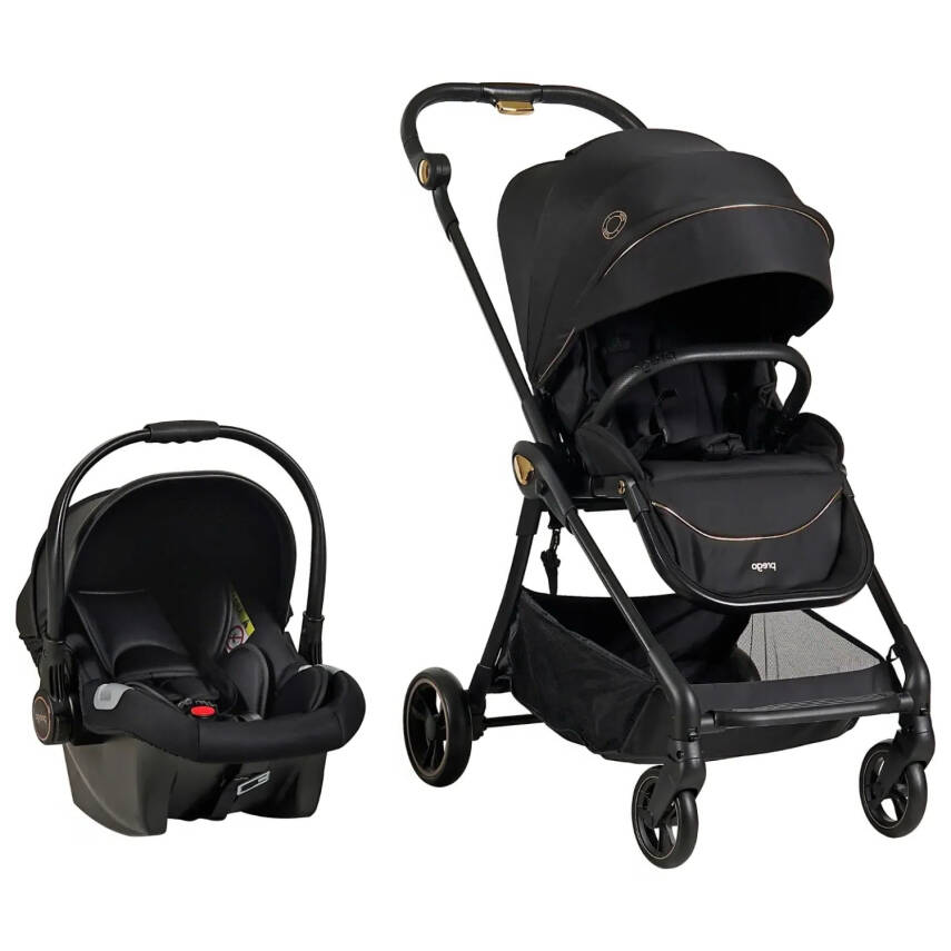 Prego Toronto Plus Çift Yönlü Travel Sistem-Seyahat Sistem Bebek Arabası Siyah 2232 - 1