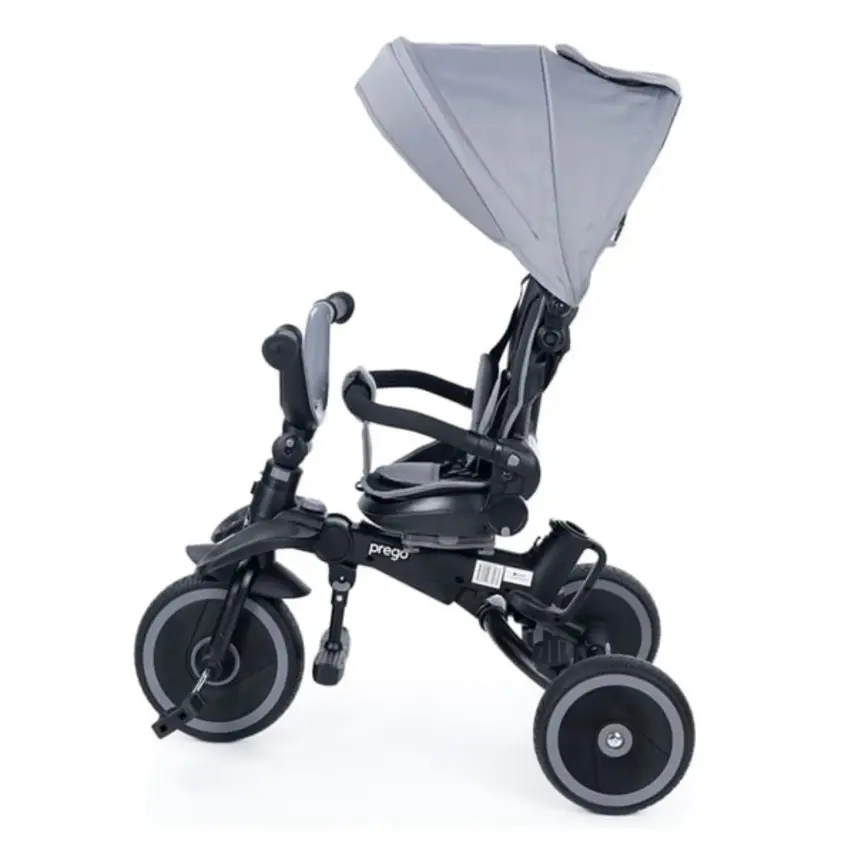 Prego Toys Monaco Üç Tekerlekli Bisiklet Gri - 3