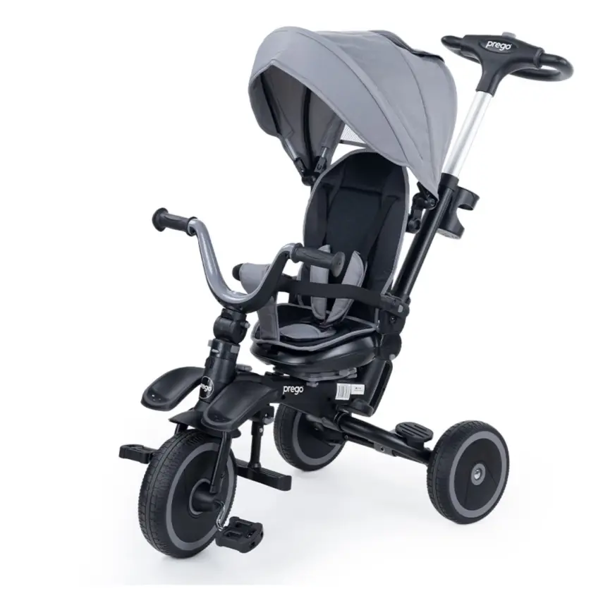 Prego Toys Monaco Üç Tekerlekli Bisiklet Gri - 1