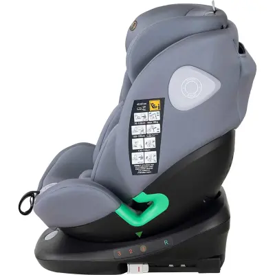 Prego Tronfix 360° Dönebilen Isofixli I-Size Oto Koltuğu 0-36 Kg Gri Q9004 - 4