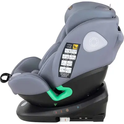 Prego Tronfix 360° Dönebilen Isofixli I-Size Oto Koltuğu 0-36 Kg Gri Q9004 - 9