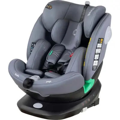 Prego Tronfix 360° Dönebilen Isofixli I-Size Oto Koltuğu 0-36 Kg Gri Q9004 - 2