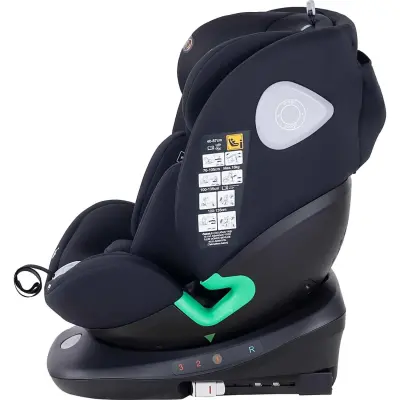 Prego Tronfix 360° Dönebilen Isofixli I-Size Oto Koltuğu 0-36 Kg Siyah Q9004 - 5