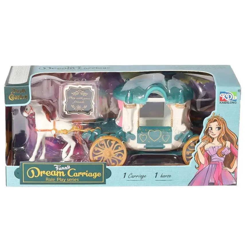 Prenses Bebek Faytonlu Atlı - 2