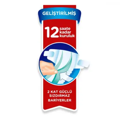 Prima Aktif Bebek Bezi 1 Beden Yenidoğan 2-5 Kg 44'lü Mini Fırsat Paketi (1)