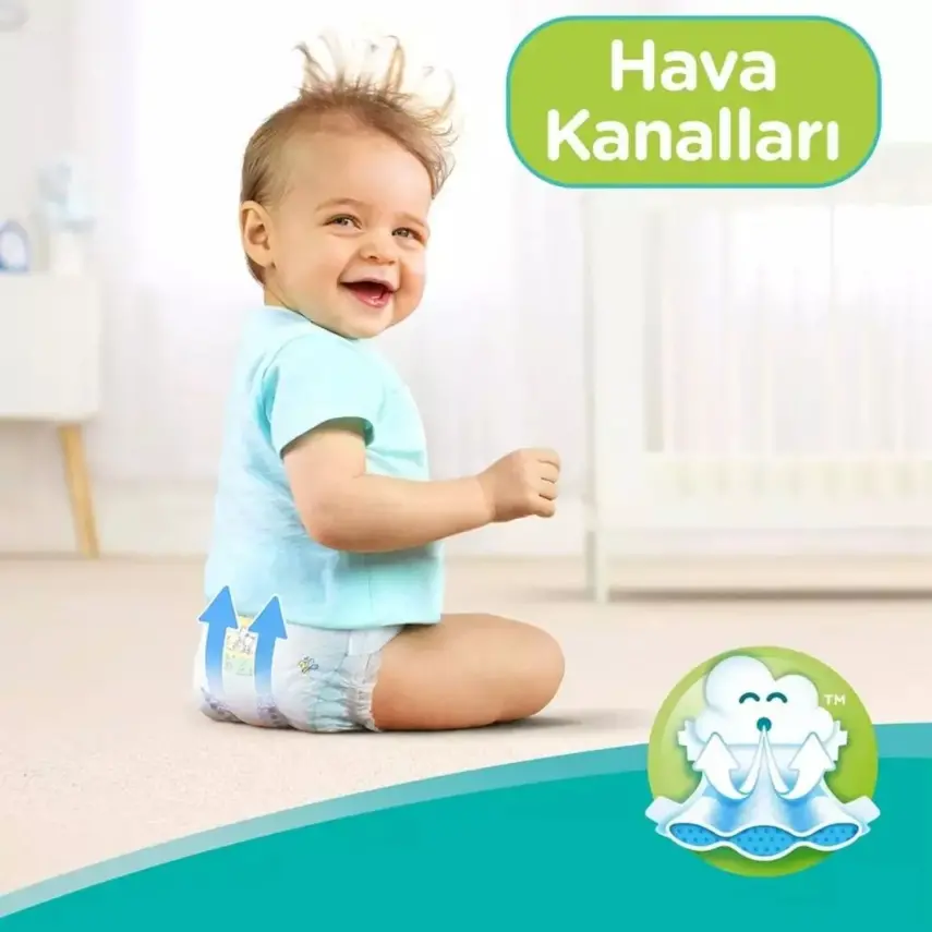 Prima Aktif Bebek Bezi 3 Beden Midi 6-10 kg 62li Fırsat Paketi - 4