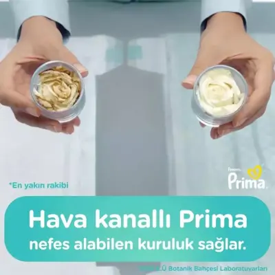 Prima Aktif Bebek Bezi 3 Beden Midi 6-10 kg 62li Fırsat Paketi - 5