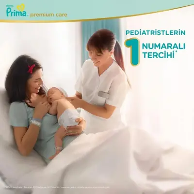 Prima Premium Care 1 Beden 70li Yenidoğan Bebek Bezi ve Momys Care Bebek Bakım Örtüsü 10lu - 8