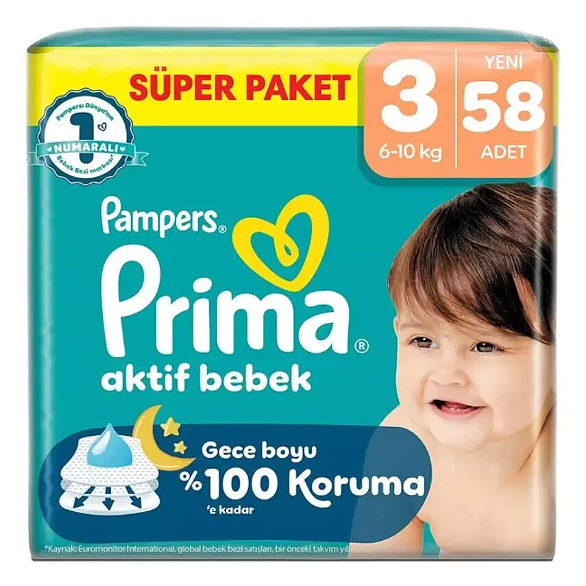 Prima Premium Care Bebek Bezi 6 Beden 13+ Kg 35li Ekonomik Paket - 1