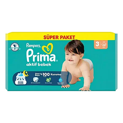 Prima Premium Care Bebek Bezi 6 Beden 13+ Kg 35li Ekonomik Paket (1)
