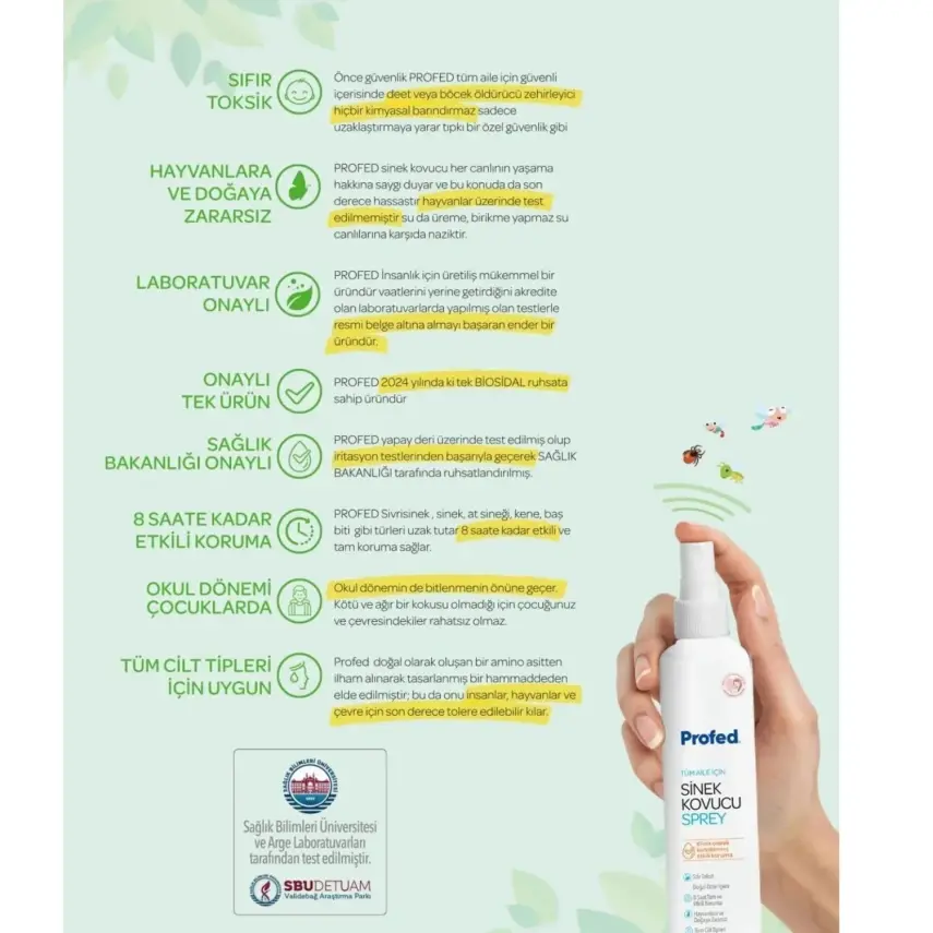 Profed Sinek Kovucu Sprey 75 ml - 5