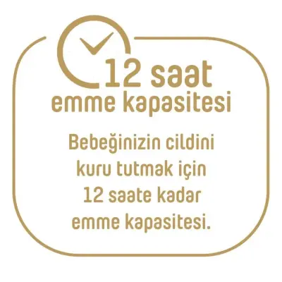 Pure Baby Organik Bebek Bezi 6 Beden XL 60lı Islak Mendil Hediyeli - 9