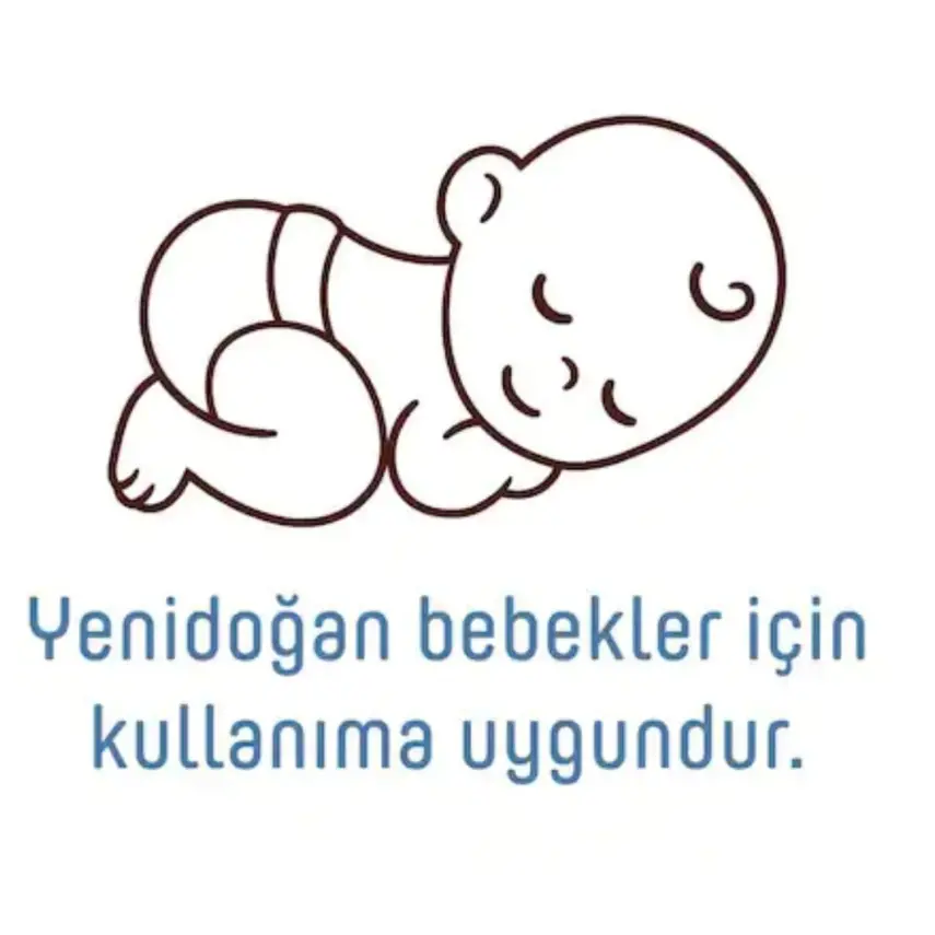 Pure Baby Organik Yenidoğan Islak Havlu 70 Adet - 15