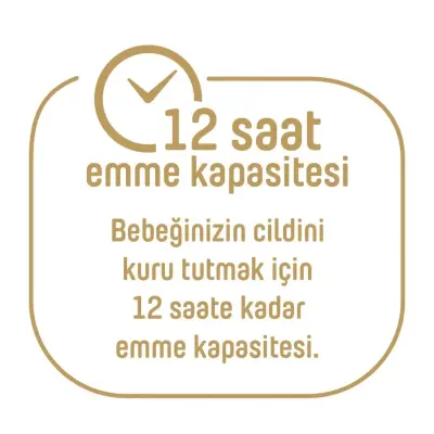 Pure Baby Pamuk Bebek Bezi 2 Beden Mini 68li Jumbo Paket - 6