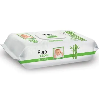 Pure Wipes Bambu Bebek Islak Havlu 3x60lı - 4