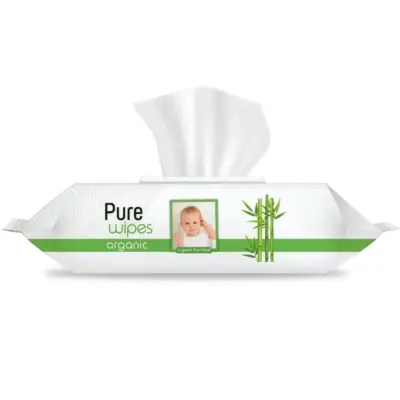 Pure Wipes Bambu Bebek Islak Havlu 3x60lı - 14