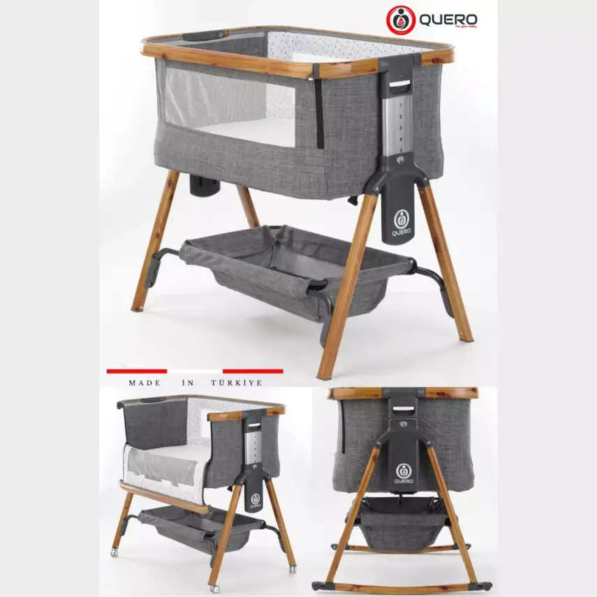 Quero Losa Anne Yanı Beşik Gri - 1