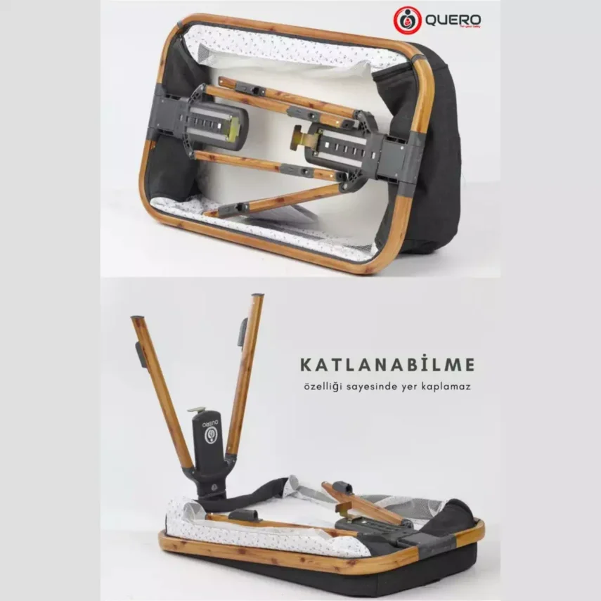 Quero Losa Anne Yanı Beşik Gri - 5