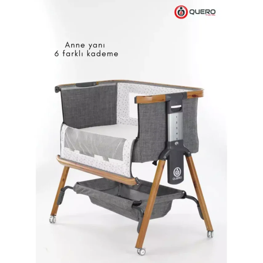 Quero Losa Anne Yanı Beşik Gri - 3