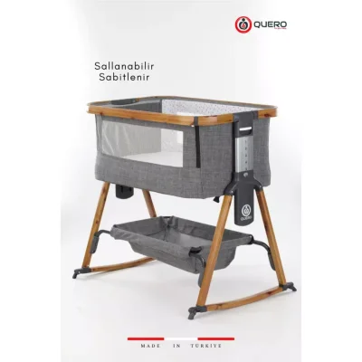 Quero Losa Anne Yanı Beşik Gri - 4