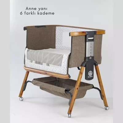 Quero Losa Anne Yanı Beşik 60x90 cm Kahverengi (1)