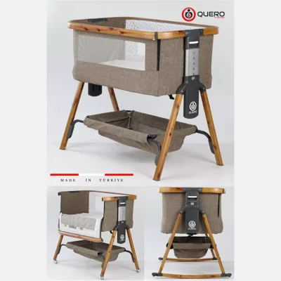 Quero Losa Anne Yanı Beşik 60x90 cm Kahverengi