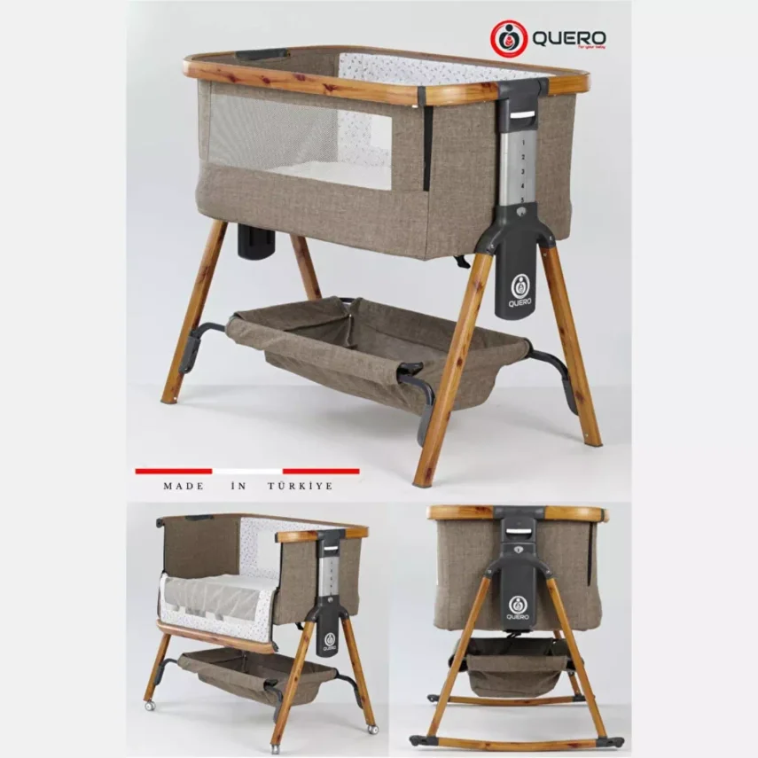 Quero Losa Anne Yanı Beşik Kahverengi - 1