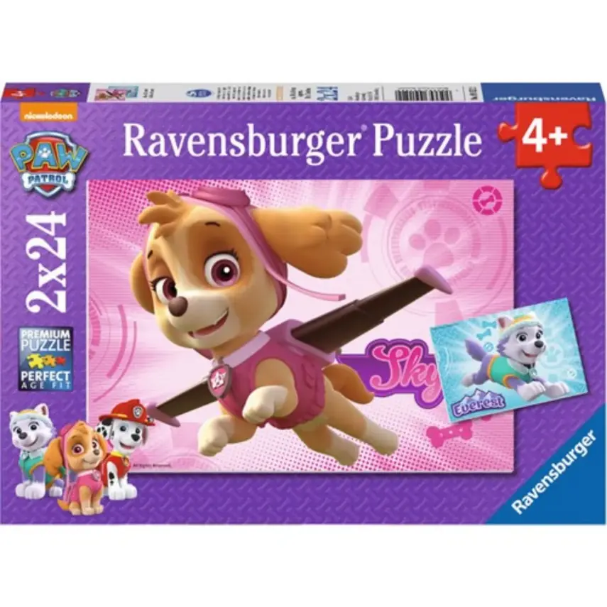 Ravensburger 2x24 Parçalı Puzzle Paw Patrol-091522 - 1