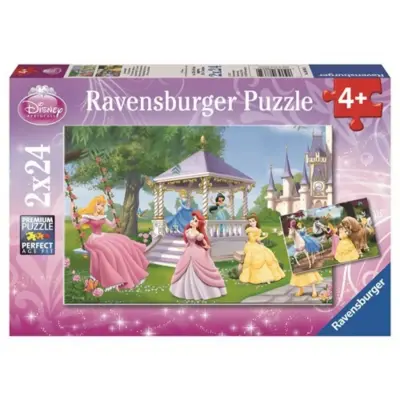 Ravensburger 2x24 Parçalı Puzzle Walt Disney Büyülü Prensesler-088652