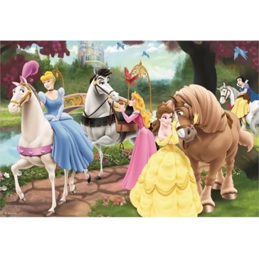 Ravensburger 2x24 Parçalı Puzzle Walt Disney Büyülü Prensesler-088652 - 2
