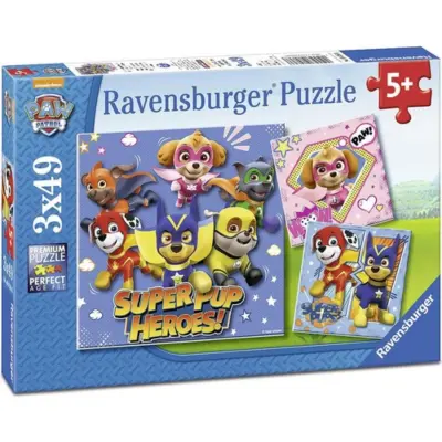 Ravensburger Paw Patrol Puzzle 49x3 Parça - 4
